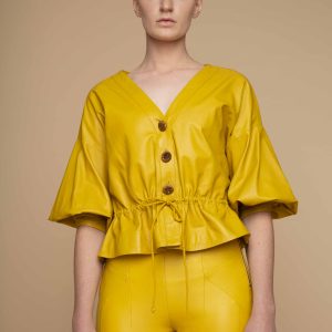Camisa Franzida