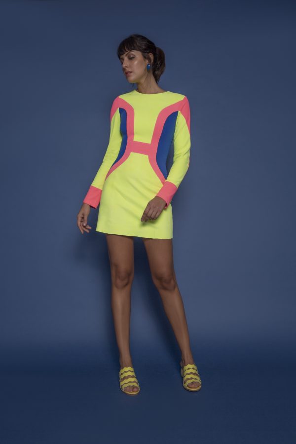 Vestido Balm Neon