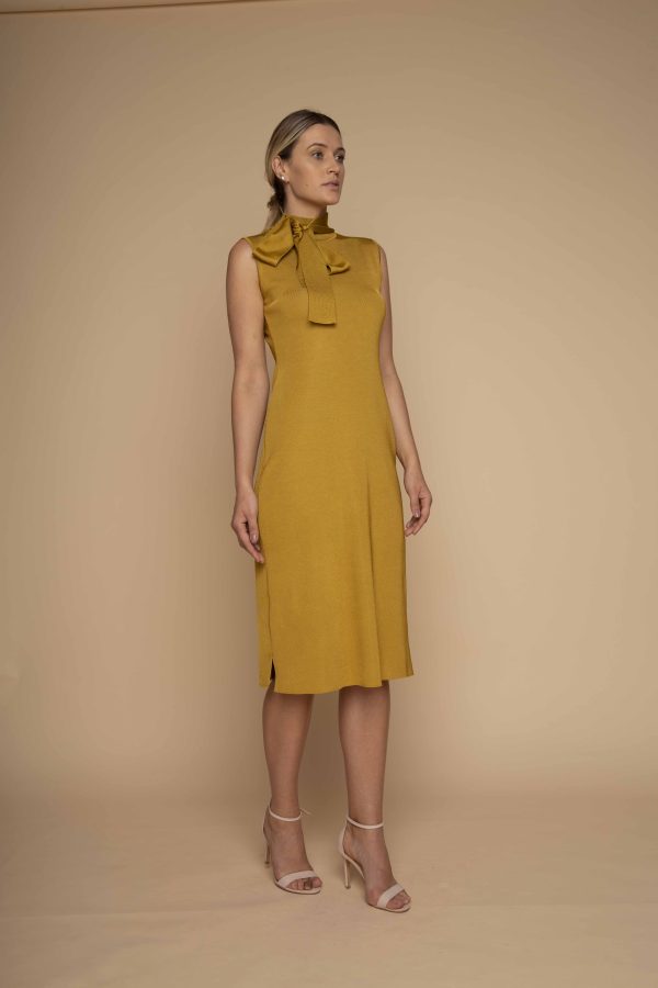 Vestido Laço Tricot