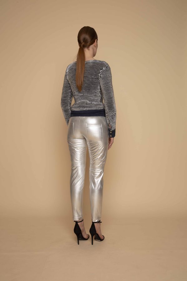 Calça Elastico Metal
