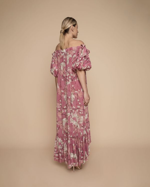 Vestido Rodado Garça