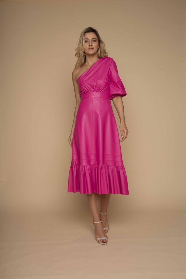 Vestido Bufante Assimetrico